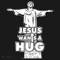 Jesus Wants A Hug Ornament thumb 1