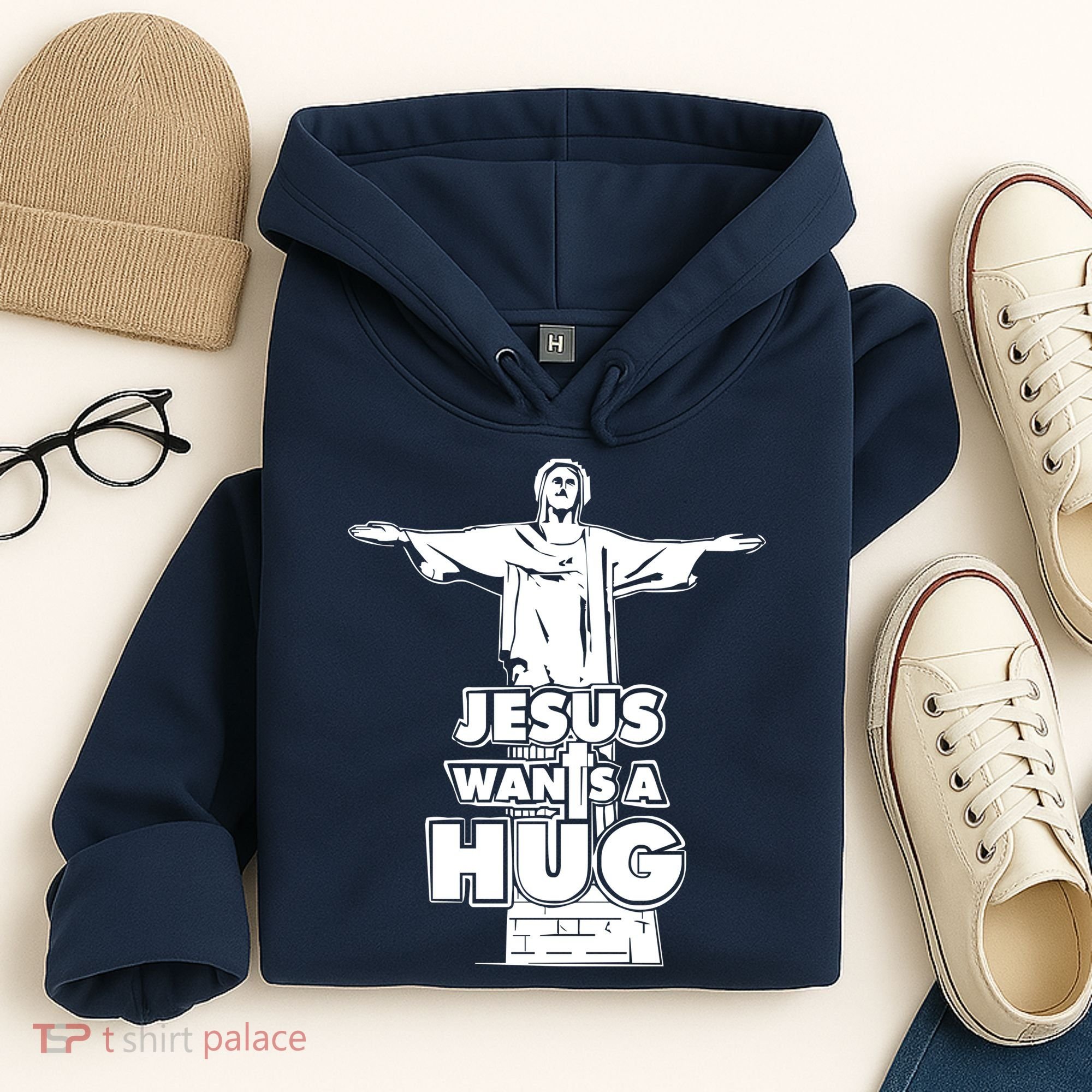 Jesus Wants A Hug Hoodie