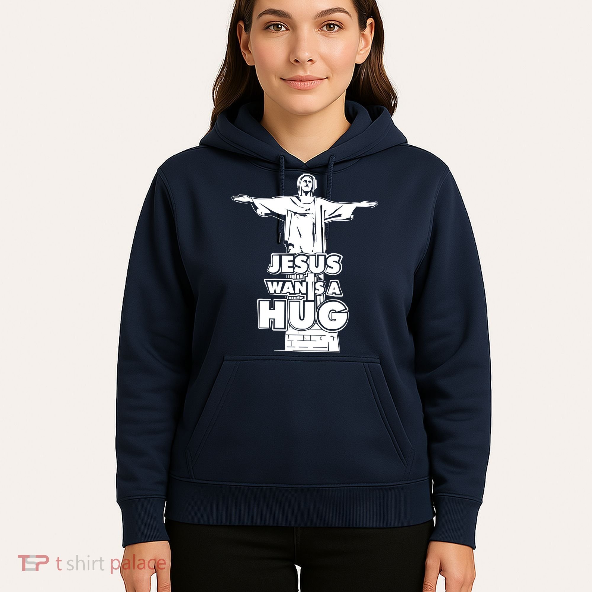 Jesus Wants A Hug Hoodie