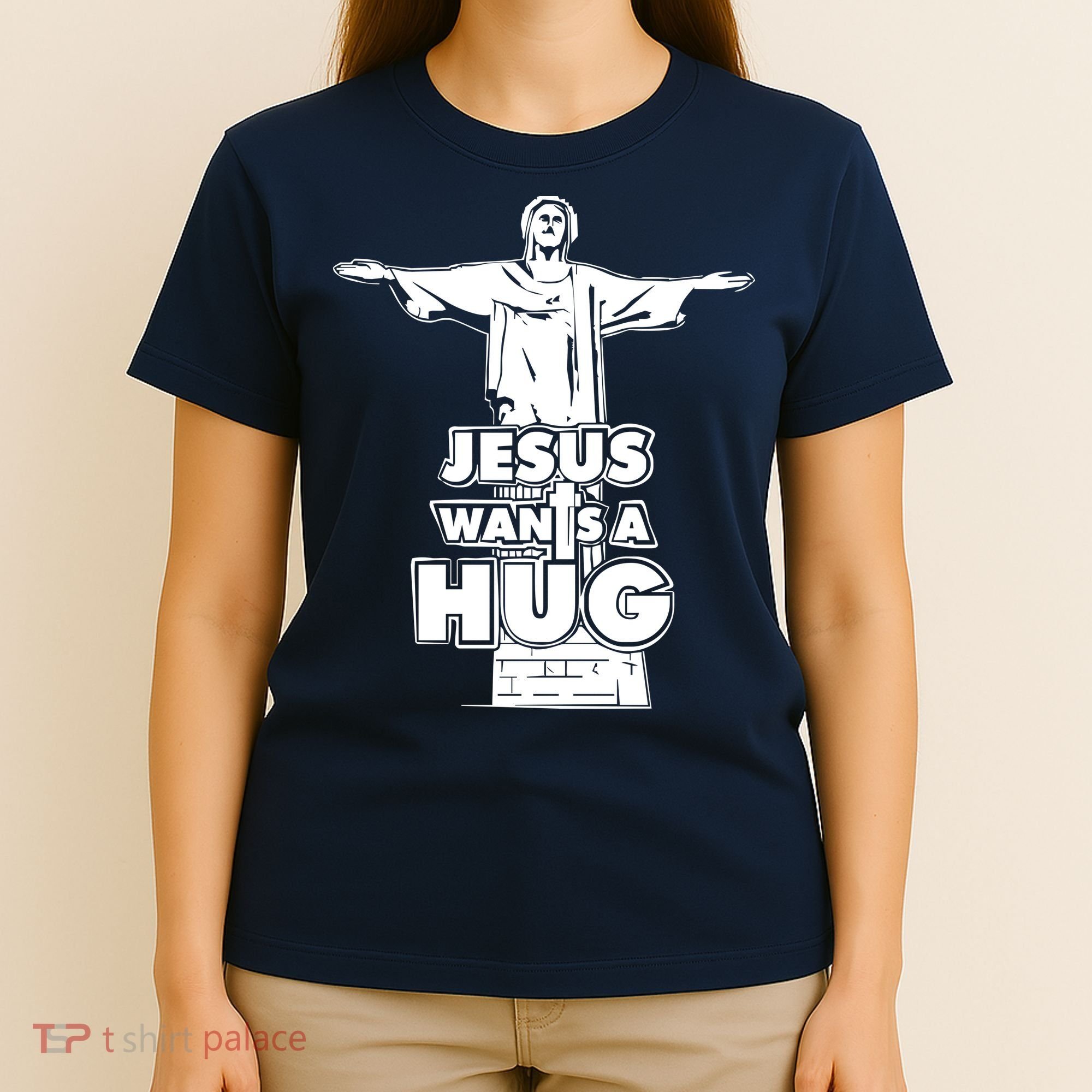 Jesus Wants A Hug T-Shirt