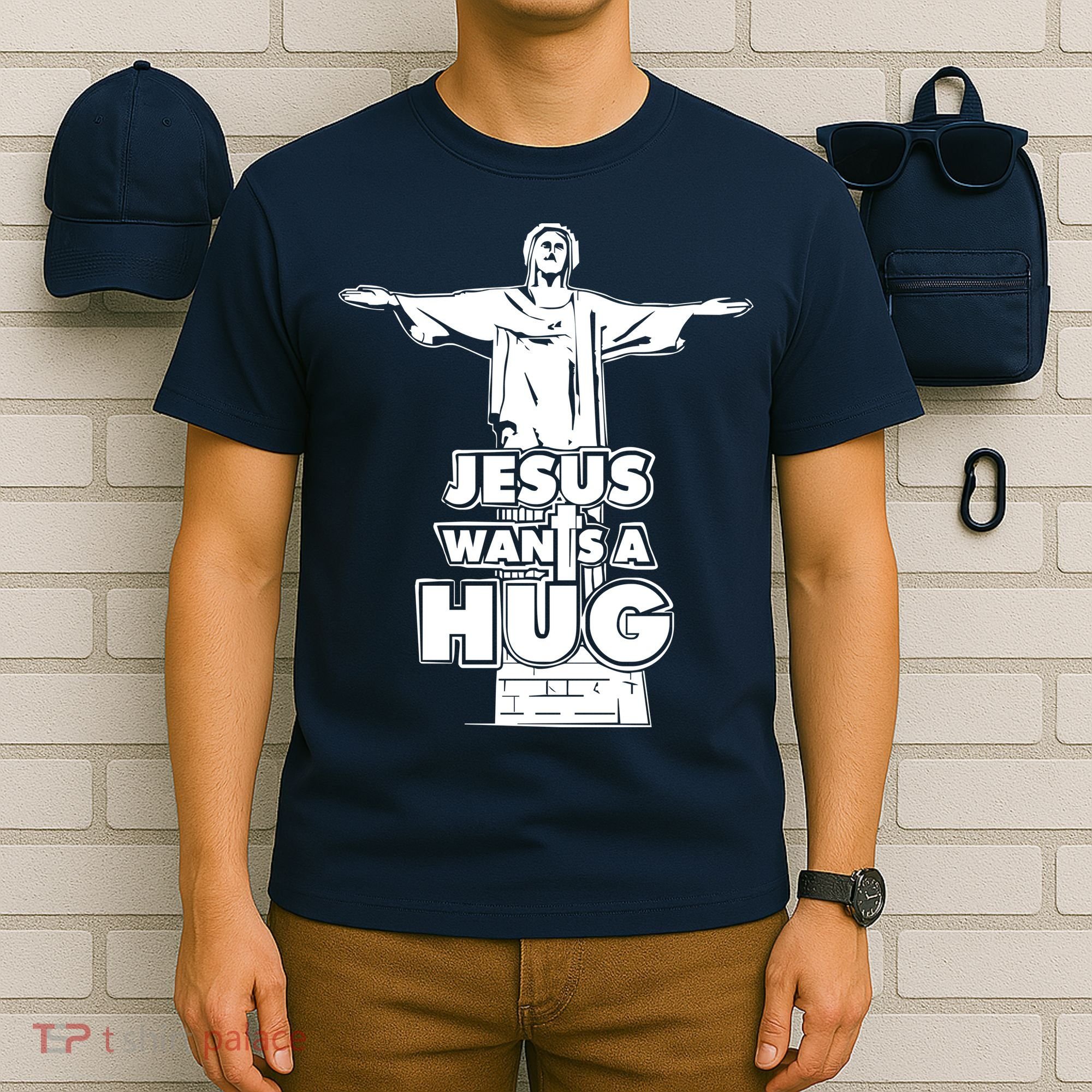 Jesus Wants A Hug T-Shirt