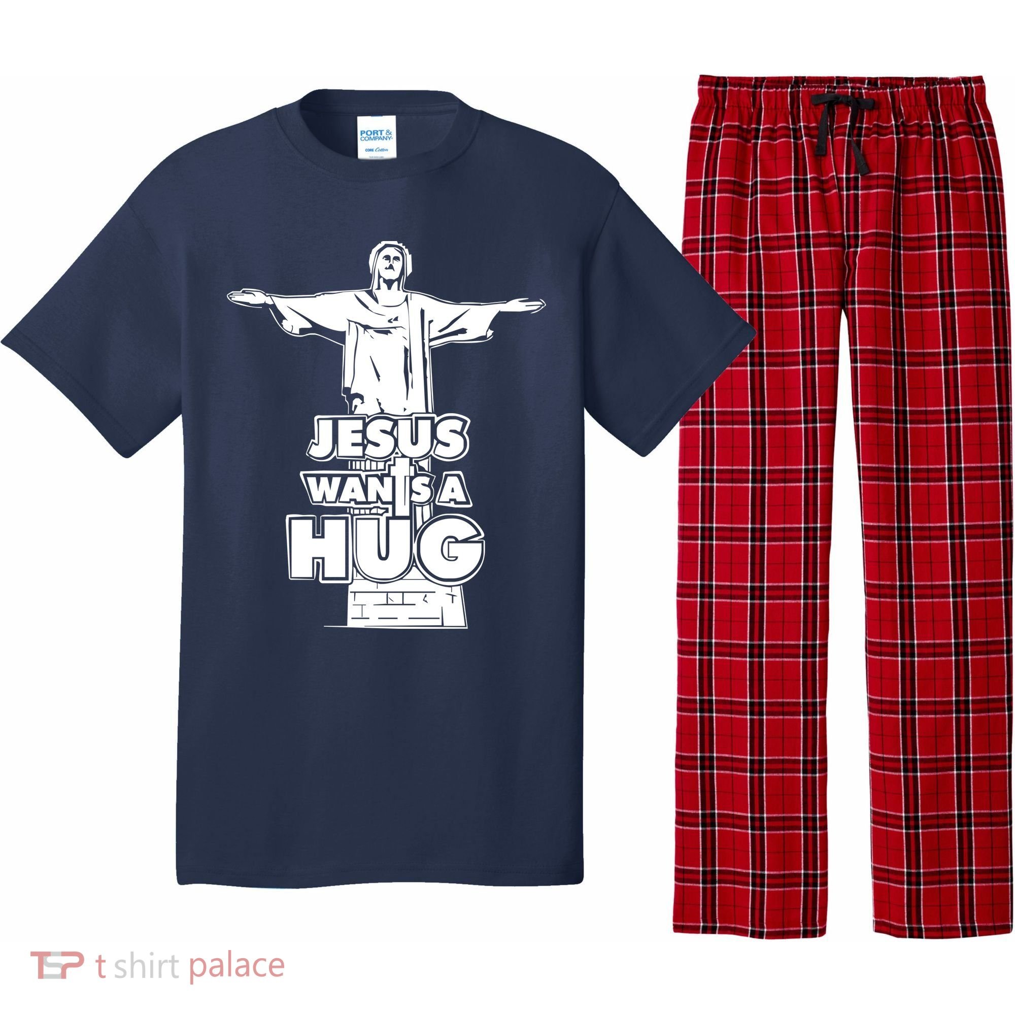 Jesus Wants A Hug Pajama Set