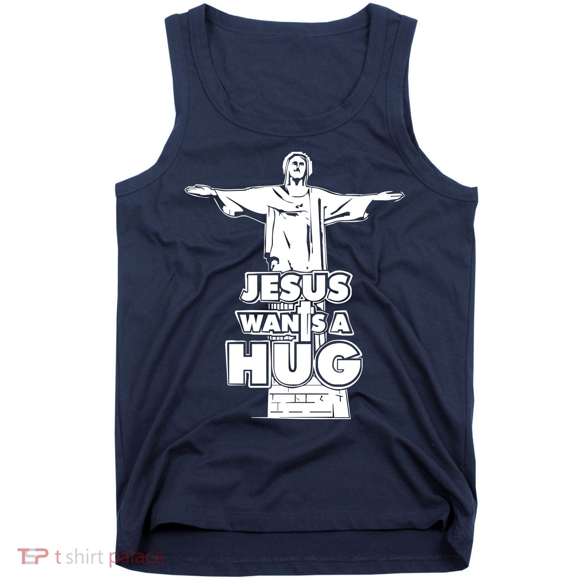 Jesus Wants A Hug Tank Top