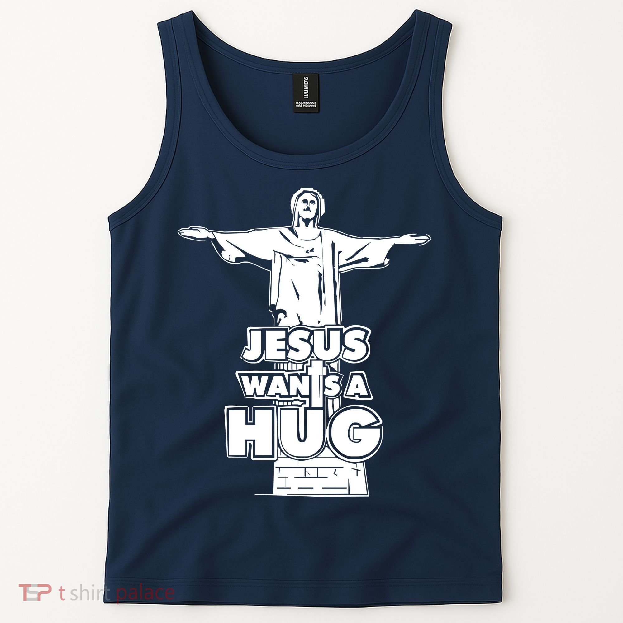 Jesus Wants A Hug Tank Top