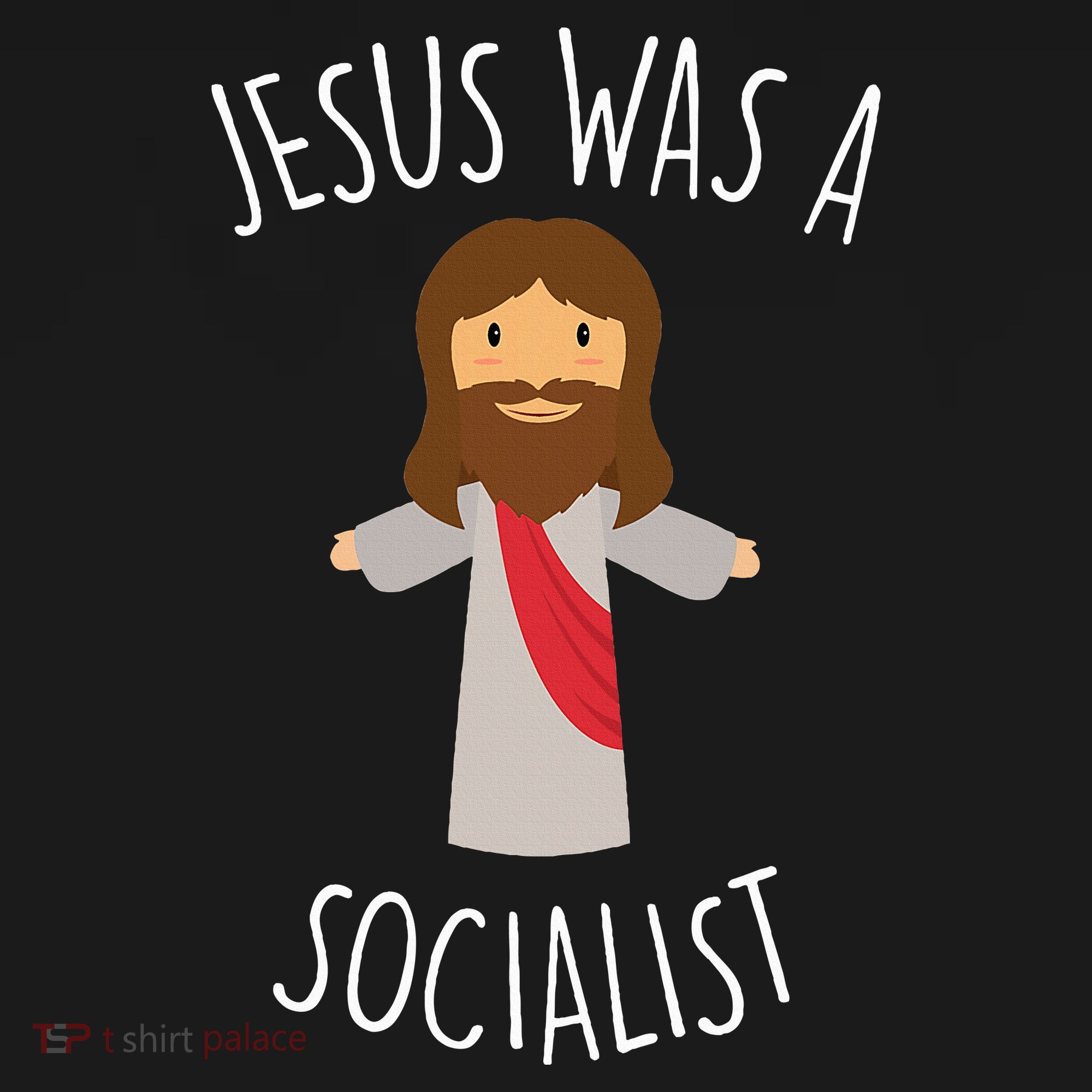 Jesus Was A Socialist Funny Socialism Leftist Women's Hoodie