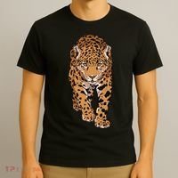 Jaguar Wild Animal Art T-Shirt thumb 3