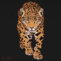 Jaguar Wild Animal Art Women's Hoodie thumb 2