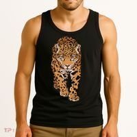 Jaguar Wild Animal Art Tank Top thumb 3