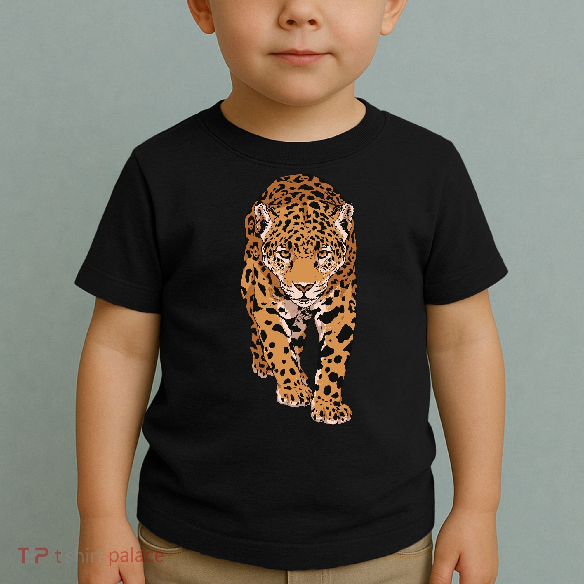 Jaguar Wild Animal Art Toddler T-Shirt