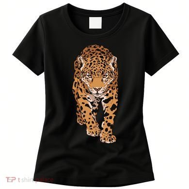 Jaguar Wild Animal Art Women's T-Shirt