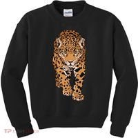 Jaguar Wild Animal Art Kids Sweatshirt thumb 0