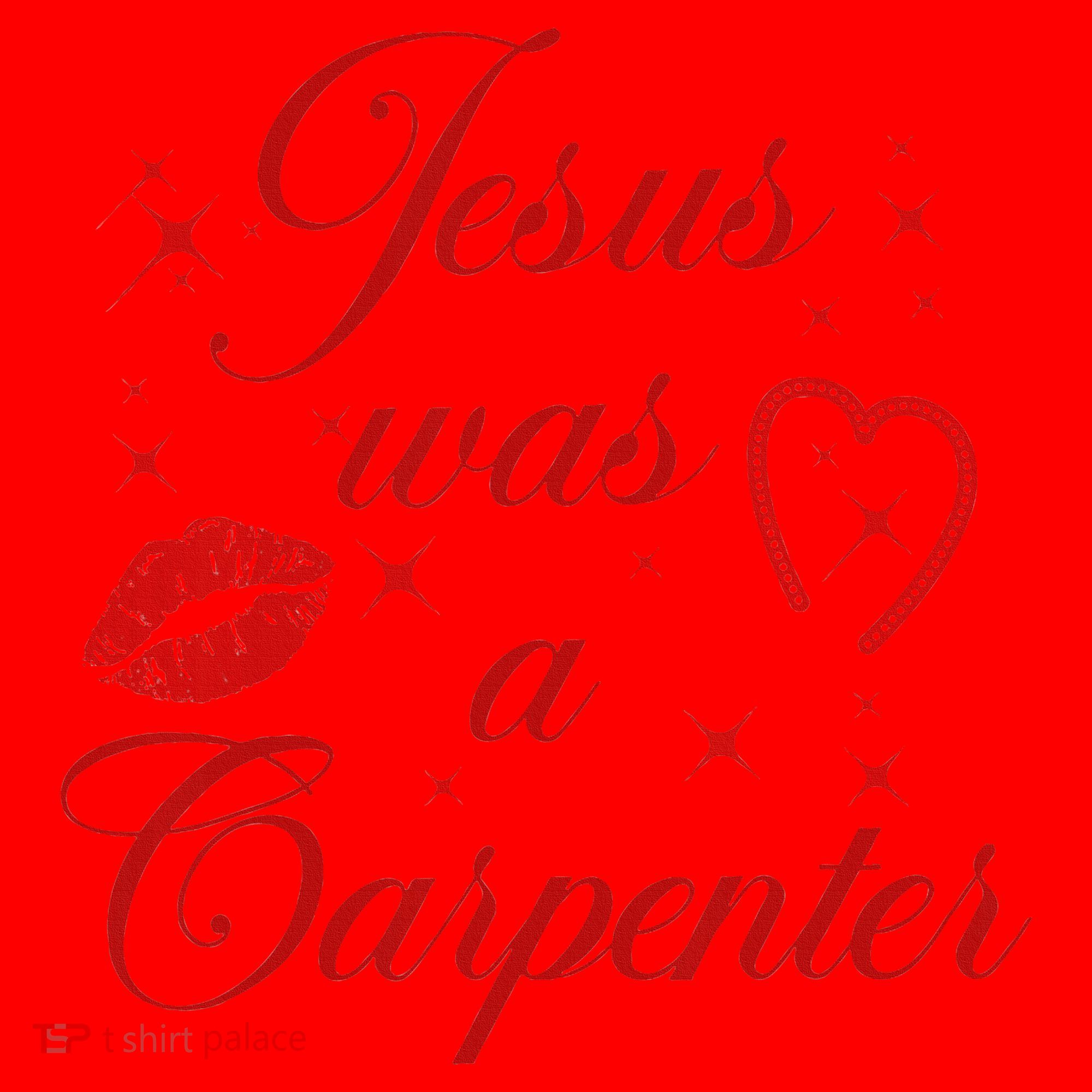 Jesus Was A Carpenter Christian Jesus Sayings Santa Hat