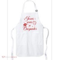 Jesus Was A Carpenter Christian Jesus Sayings Apron thumb 0