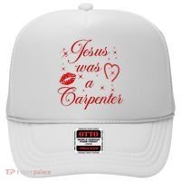 Jesus Was A Carpenter Christian Jesus Sayings Hat thumb 0