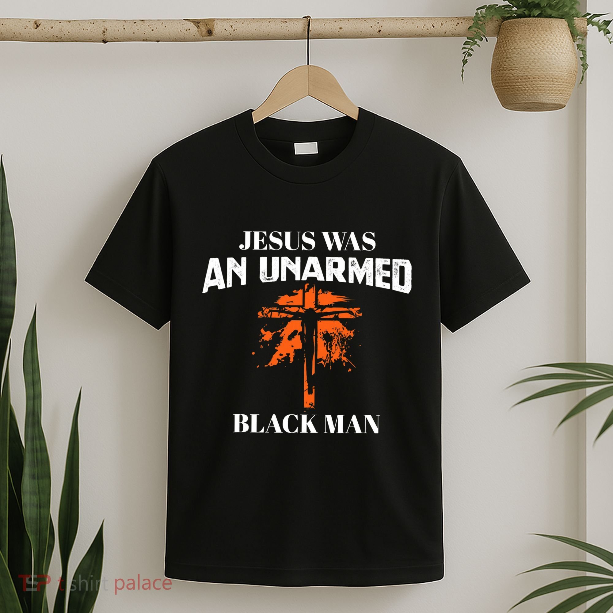 Jesus Was An Unarmed Black Man Religious Christian Bible T-Shirt
