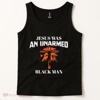 Jesus Was An Unarmed Black Man Religious Christian Bible Tank Top thumb 2
