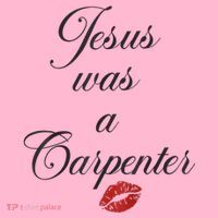 Jesus Was A Carpenter Christian Bible Verse Coaster thumb 2