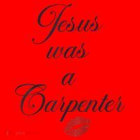 Jesus Was A Carpenter Christian Bible Verse Santa Hat thumb 1