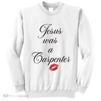 Jesus Was A Carpenter Christian Bible Verse Sweatshirt thumb 0