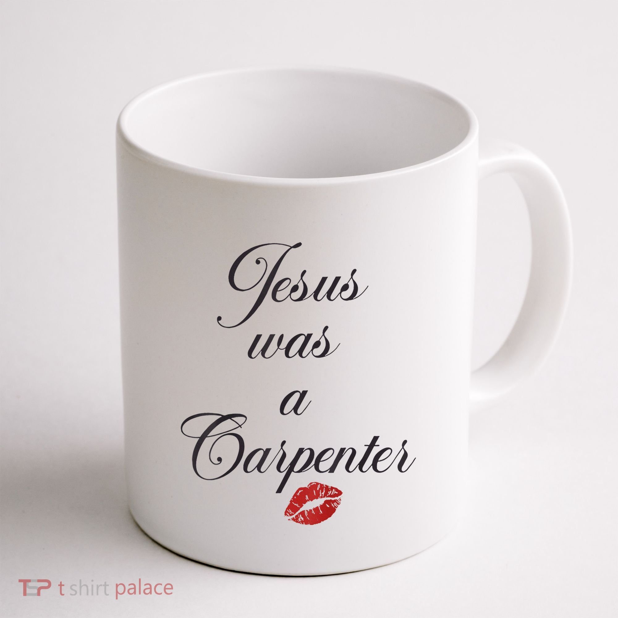 Jesus Was A Carpenter Christian Bible Verse Coffee Mug