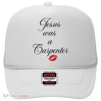 Jesus Was A Carpenter Christian Bible Verse Hat