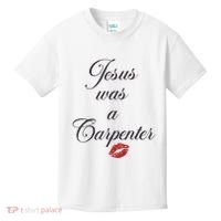 Jesus Was A Carpenter Christian Bible Verse Kids T-Shirt thumb 0