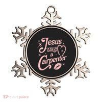 Jesus Was A Carpenter Ornament thumb 0