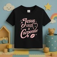 Jesus Was A Carpenter Toddler T-Shirt thumb 3