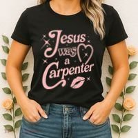 Jesus Was A Carpenter Women's T-Shirt thumb 2