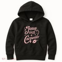 Jesus Was A Carpenter Kids Hoodie thumb 0