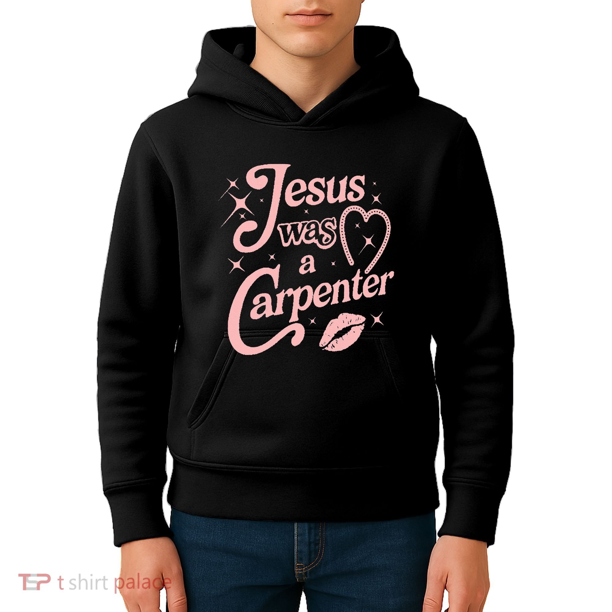 Jesus Was A Carpenter Kids Hoodie