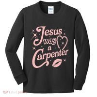 Jesus Was A Carpenter Kids Long Sleeve Shirt thumb 0