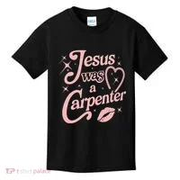 Jesus Was A Carpenter Kids T-Shirt thumb 0