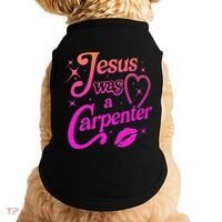 Jesus Was A Carpenter Doggie Tank thumb 0