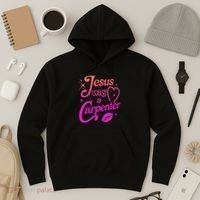 Jesus Was A Carpenter Hoodie thumb 3