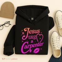 Jesus Was A Carpenter Hoodie thumb 4