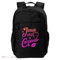 Jesus Was A Carpenter Backpack thumb 0