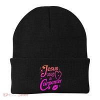 Jesus Was A Carpenter Beanie thumb 0