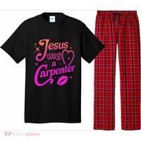 Jesus Was A Carpenter Pajama Set thumb 0