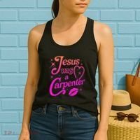 Jesus Was A Carpenter Women's Tank Top thumb 2