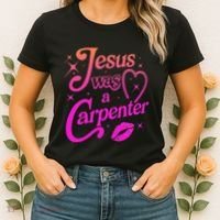 Jesus Was A Carpenter Women's T-Shirt thumb 2