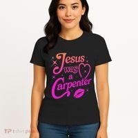 Jesus Was A Carpenter Women's T-Shirt thumb 4