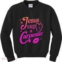 Jesus Was A Carpenter Kids Sweatshirt thumb 0