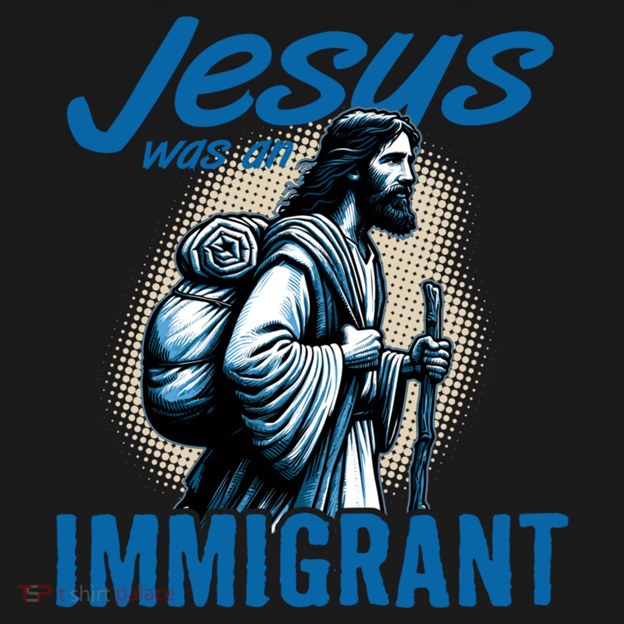 Jesus Was An Immigrant Real Christians Follow Christ Gift Bucket Hat