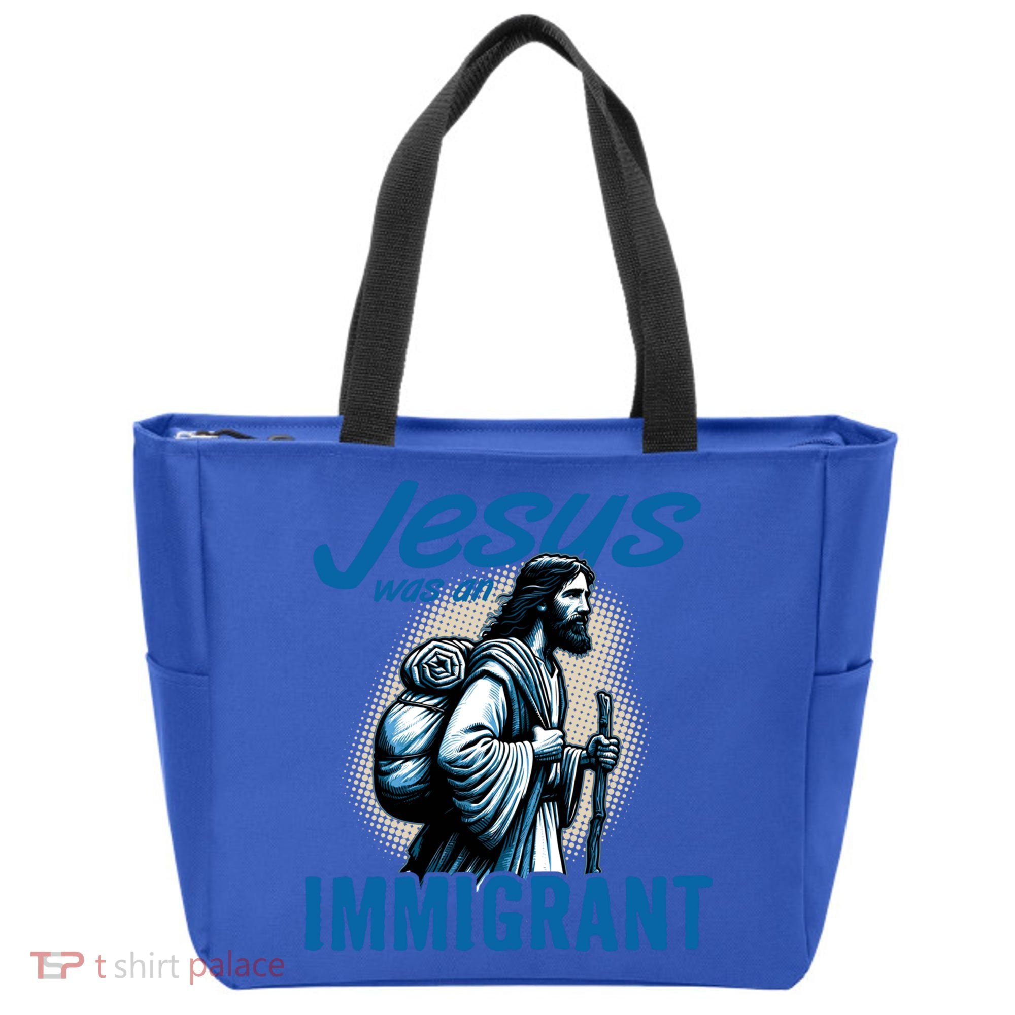 Jesus Was An Immigrant Real Christians Follow Christ Gift Tote Bag
