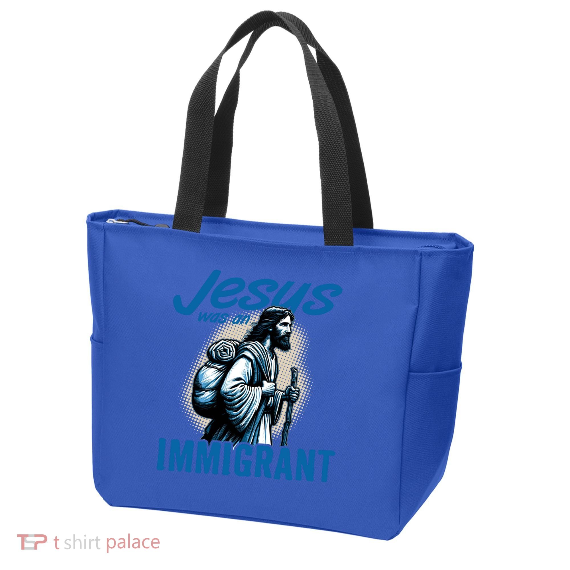 Jesus Was An Immigrant Real Christians Follow Christ Gift Tote Bag