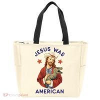 Jesus Was American Tote Bag thumb 0