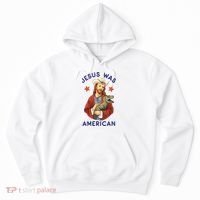 Jesus Was American Hoodie thumb 0