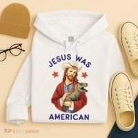 Jesus Was American Hoodie thumb 4