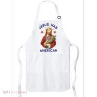 Jesus Was American Apron thumb 0